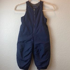 Lands End Insulated Snowbib 2T EUC